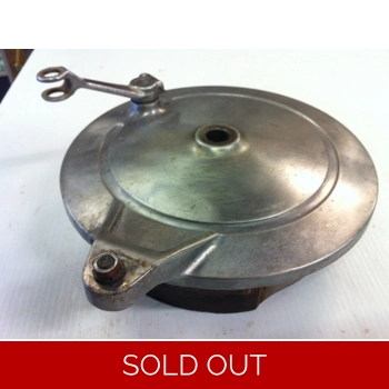 1981-86 Yamaha XJ XV Seca Maxim Virago Brake Drum Plate with Shoes 4K0-25321-01